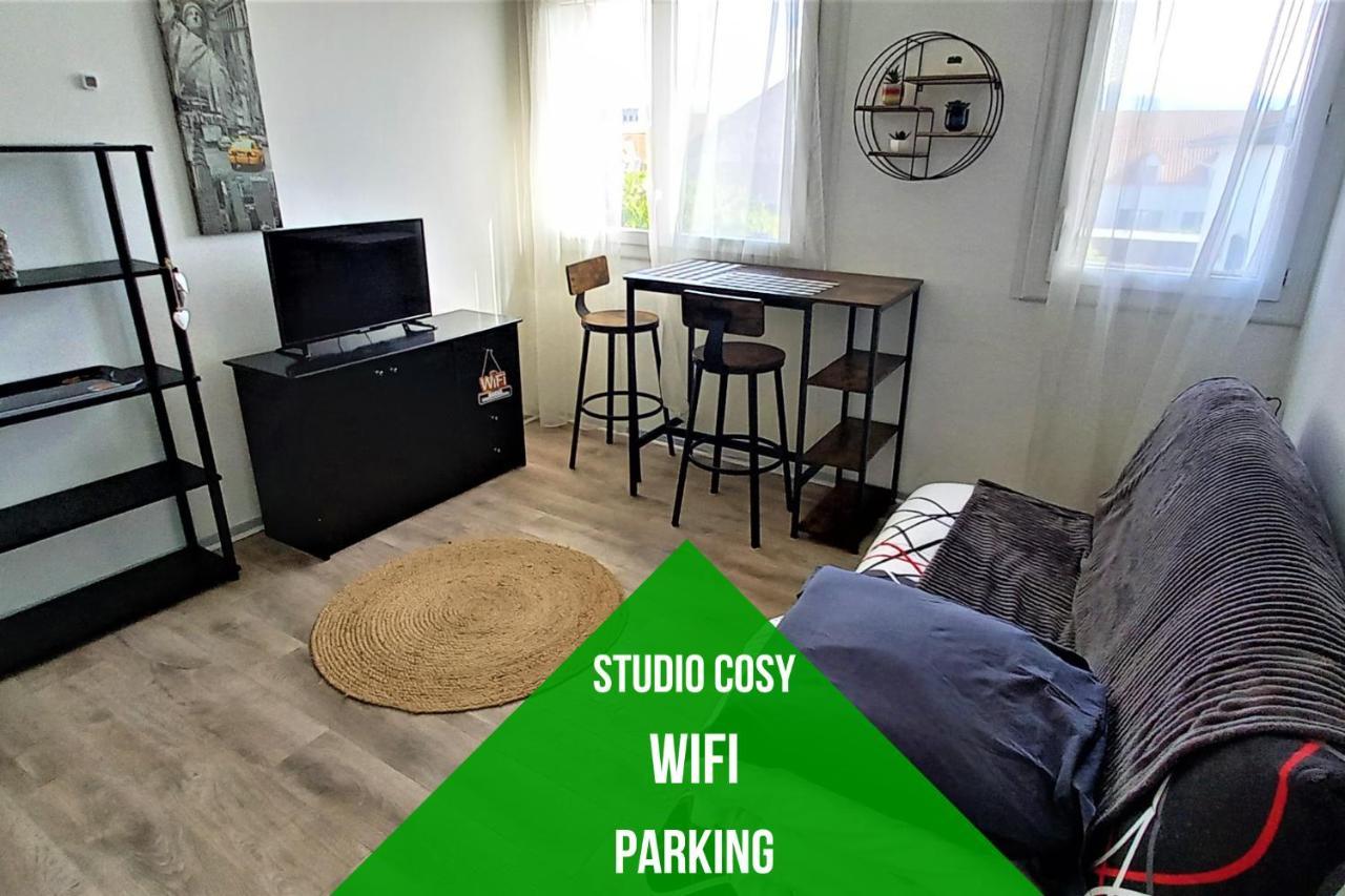 Petit Cocon Tarbais -Wifi-Parking Apartment Tarbes Luaran gambar